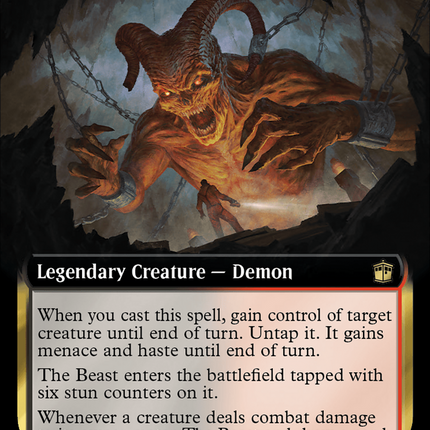 The Beast, Deathless Prince (Extended Art) [Doctor Who] Surge Foil