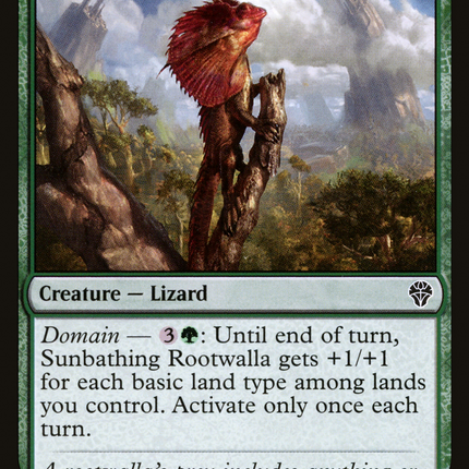 Sunbathing Rootwalla [Dominaria United]