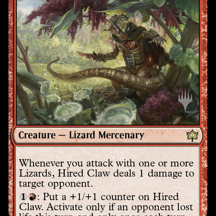 Hired Claw [Bloomburrow Promos] Foil