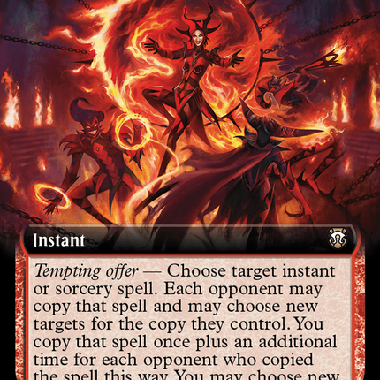 Tempt with Mayhem (Extended Art) [Modern Horizons 3 Commander] Foil
