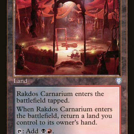 Rakdos Carnarium (Retro) [The Brothers' War Commander]