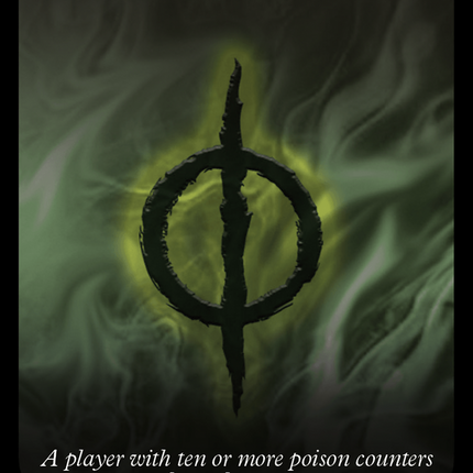 Poison Counter [Bloomburrow Commander Tokens] Foil