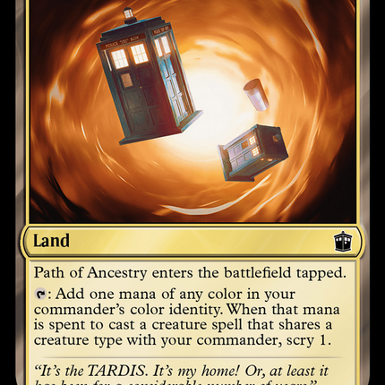 Path of Ancestry [Doctor Who] Surge Foil