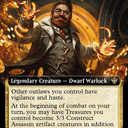 Vihaan, Goldwaker (Extended Art) [Outlaws of Thunder Junction Commander] Foil