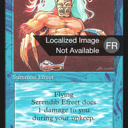 Serendib Efreet - Efrit de Serendib  [Foreign Black Border]