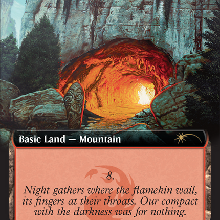 Mountain (1365) (Extended Art) [Secret Lair Drop]
