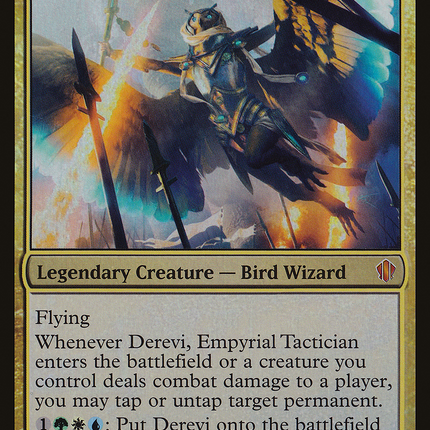 Derevi, Empyrial Tactician [Commander 2013 Oversized] Foil