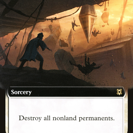 Ondu Inversion // Ondu Skyruins (Extended Art) [Zendikar Rising]