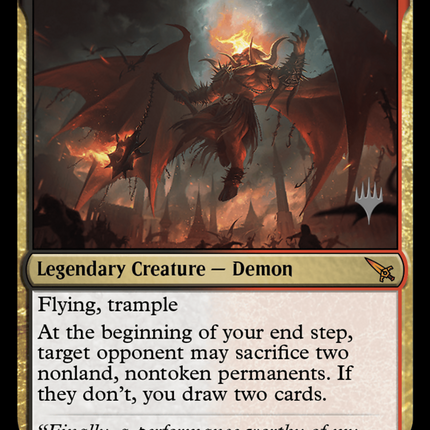 Rakdos, Patron of Chaos [Murders at Karlov Manor Promos]
