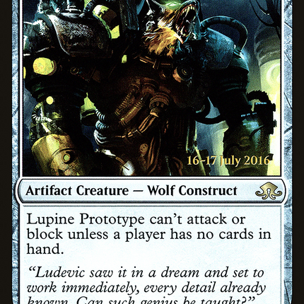 Lupine Prototype [Eldritch Moon Promos] Prerelease Foil