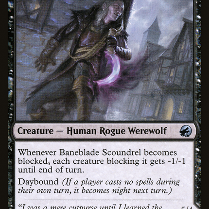 Baneblade Scoundrel // Baneclaw Marauder [Innistrad: Midnight Hunt]