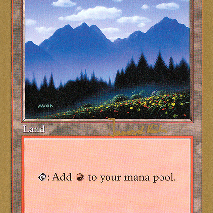 Mountain (JK445) [World Championship Decks 1997]