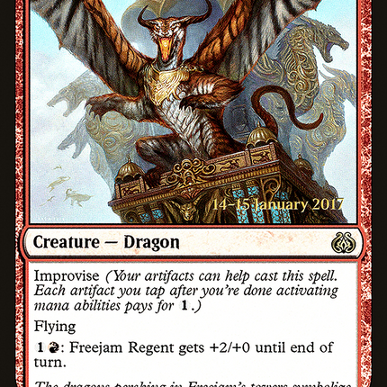 Freejam Regent [Aether Revolt Promos] Prerelease Foil