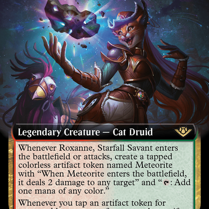 Roxanne, Starfall Savant (Extended Art) [Outlaws of Thunder Junction] Foil