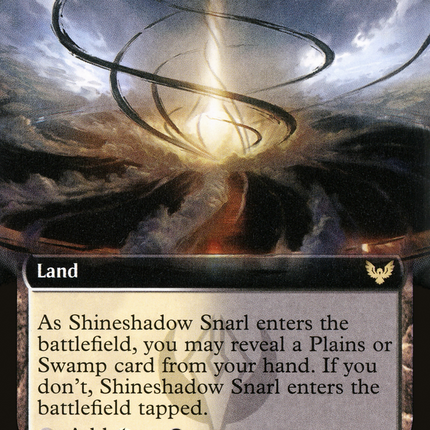 Shineshadow Snarl (Extended Art) [Strixhaven: School of Mages]