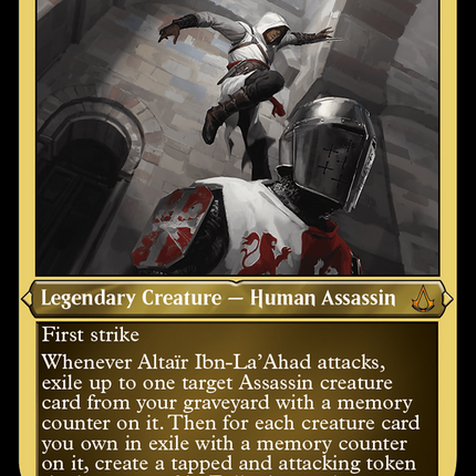 Altaïr Ibn-La'Ahad [Assassin's Creed] Etched Foil