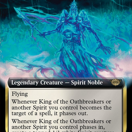 King of the Oathbreakers (Extended Art) [The Lord of the Rings: Tales of Middle-earth] Surge Foil