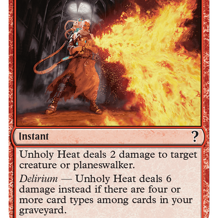 Unholy Heat [Mystery Booster 2]