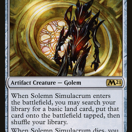 Solemn Simulacrum [Core Set 2021]
