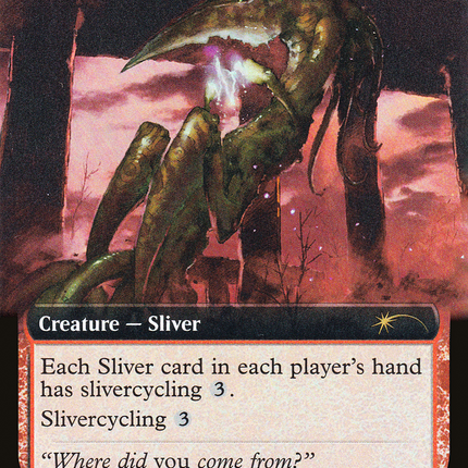 Homing Sliver (Extended Art) [Secret Lair Drop] Foil