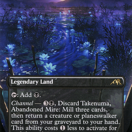 Takenuma, Abandoned Mire (Borderless) [Kamigawa: Neon Dynasty]