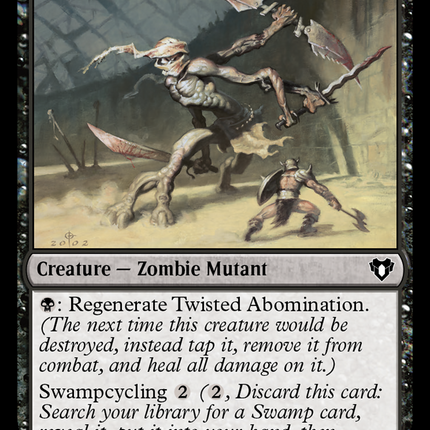 Twisted Abomination [Commander Masters]