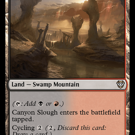 Canyon Slough [Outlaws of Thunder Junction Commander]