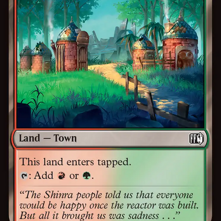Gongaga, Reactor Town [FINAL FANTASY] Foil