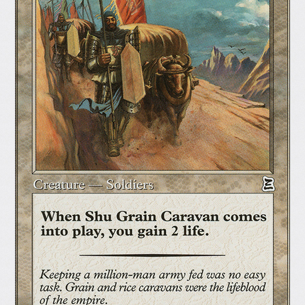 Shu Grain Caravan [Portal Three Kingdoms]