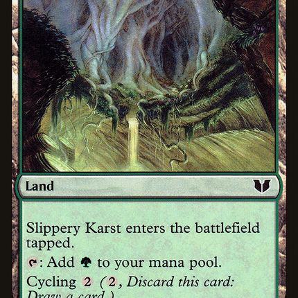 Slippery Karst [Commander 2015]
