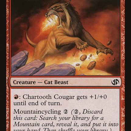 Chartooth Cougar [Duel Decks: Jace vs. Chandra]