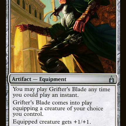 Grifter's Blade [Ravnica: City of Guilds]