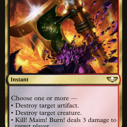 Kill! Maim! Burn! [Warhammer 40,000 Commander]