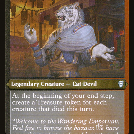 Mahadi, Emporium Master [Commander Legends: Battle for Baldur's Gate] Etched Foil
