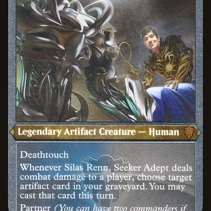 Silas Renn, Seeker Adept [Commander Legends] Etched Foil