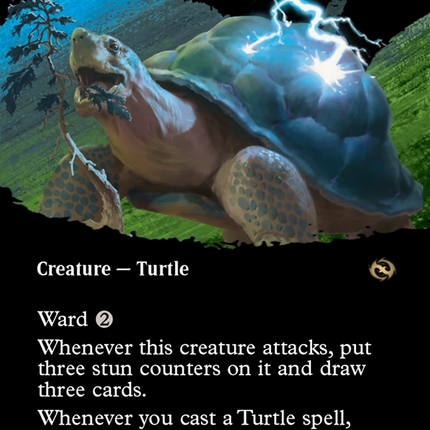 Ambling Stormshell (Borderless) [Tarkir: Dragonstorm]