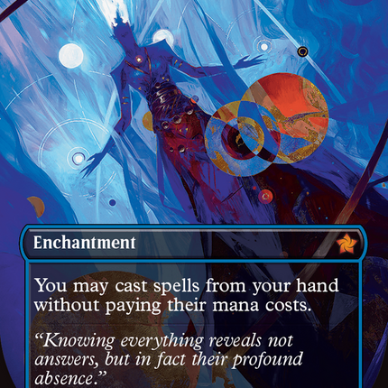Omniscience (Borderless) [Foundations] Foil