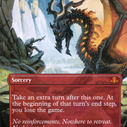 Last Chance (Borderless) [Dominaria Remastered]