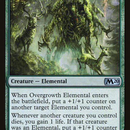 Overgrowth Elemental [Core Set 2020]