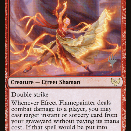 Efreet Flamepainter [Strixhaven: School of Mages Promos]