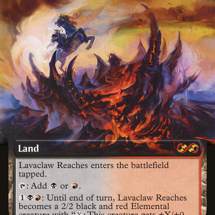 Lavaclaw Reaches (Extended Art) [Ultimate Box Topper] Foil