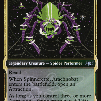 Spinnerette, Arachnobat (Showcase) [Unfinity]