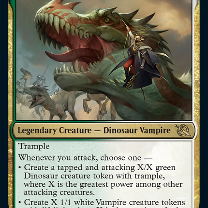 Ghalta and Mavren [March of the Machine] Bundle Foil