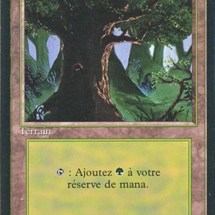 Forest - Forêt  (306) [Foreign Black Border]