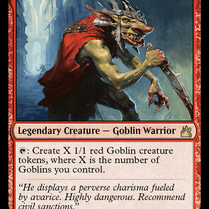 Krenko, Mob Boss [Ravnica Remastered]
