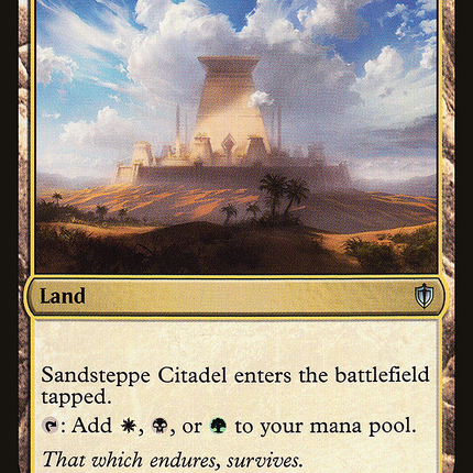 Sandsteppe Citadel [Commander 2016]