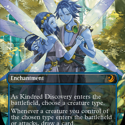 Kindred Discovery (Borderless) [Wilds of Eldraine: Enchanting Tales]