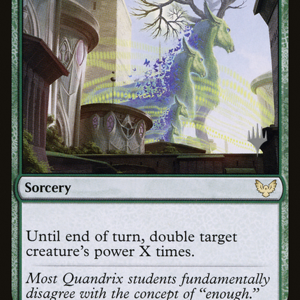 Exponential Growth [Strixhaven: School of Mages Promos]