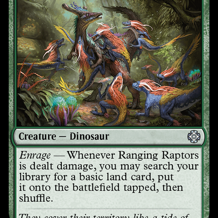 Ranging Raptors [The Lost Caverns of Ixalan Commander]