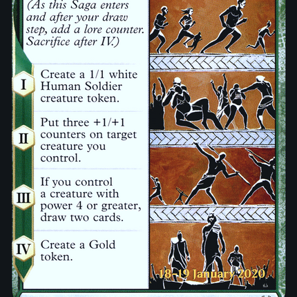 The First Iroan Games [Theros Beyond Death Promos] Prerelease Foil